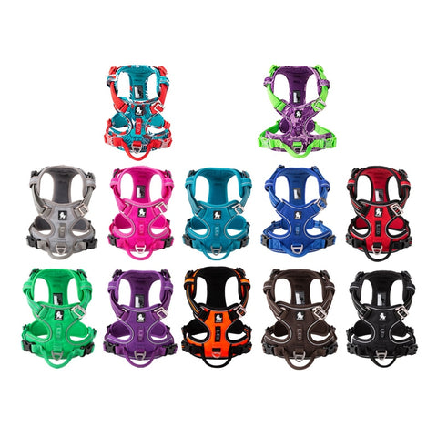 Truelove Front Nylon Dog Harness No Pull Vest Soft Adjustable Reflective Safety Harness