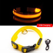 USB Charging/Battery replacement, Anti-Lost Led Collar For Dogs