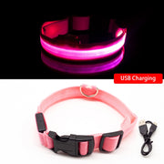 USB Charging/Battery replacement, Anti-Lost Led Collar For Dogs