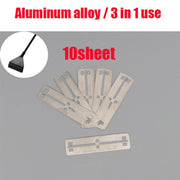 Aquarium Algae scraper, Fish tank Cleanining and Stainless steel aluminum alloy material.