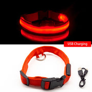 USB Charging/Battery replacement, Anti-Lost Led Collar For Dogs