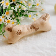 Bone Dog Toy Pet Bite Resistant Plush Puppy Squeaky Toy Squeaky Sound Funny Toy