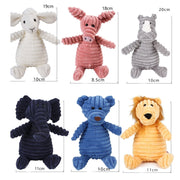 Corduroy Dog Toys for Small Large Dogs pets