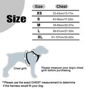 Truelove Front Nylon Dog Harness No Pull Vest Soft Adjustable Reflective Safety Harness for Dog Small Large Running Training