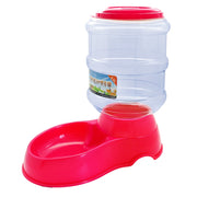 Dog Cat Feeder Bowl Automatic Pet Water Dispenser Drinking Fountain Bottle Plastic