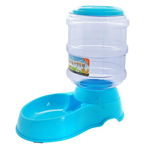 Dog Cat Feeder Bowl Automatic Pet Water Dispenser Drinking Fountain Bottle Plastic