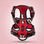Truelove Front Nylon Dog Harness No Pull Vest Soft Adjustable Reflective Safety Harness for Dog Small Large Running Training