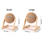 Cats Scratching Toy Kitten Ball, Sisal Rope Ball Board Grinding Paws.