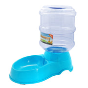 Dog Cat Feeder Bowl Automatic Pet Water Dispenser Drinking Fountain Bottle Plastic