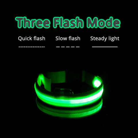 USB Charging/Battery replacement, Anti-Lost Led Collar For Dogs