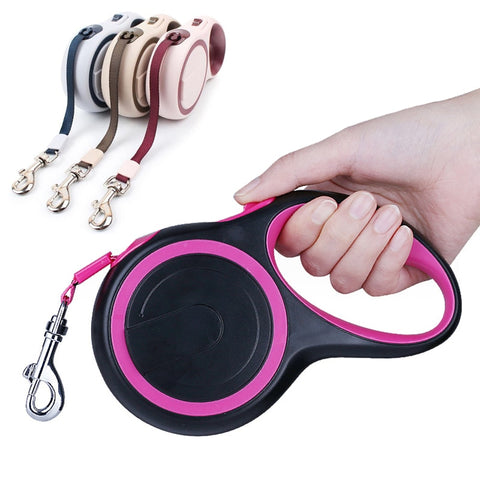 Automatic Retractable, Extendable Dog Walking Leash and Cat Leash