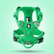 Truelove Front Nylon Dog Harness No Pull Vest Soft Adjustable Reflective Safety Harness for Dog Small Large Running Training