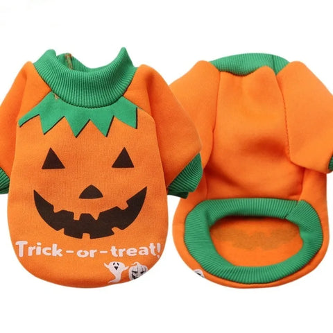 Halloween Carnival Funny Pet Clothes Winter Jacket