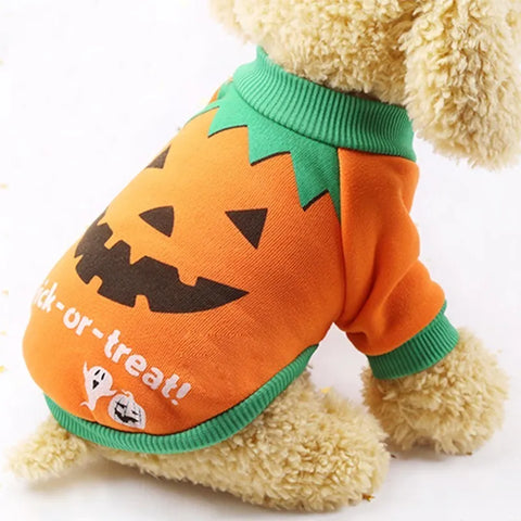 Halloween Carnival Funny Pet Clothes Winter Jacket