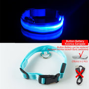 USB Charging/Battery replacement, Anti-Lost Led Collar For Dogs