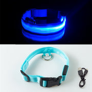 USB Charging/Battery replacement, Anti-Lost Led Collar For Dogs