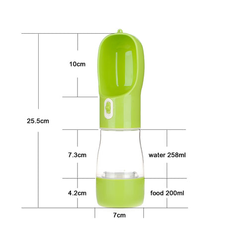 HOOPET Water Bottle Feeder Bowl Portable, Outdoor Travel