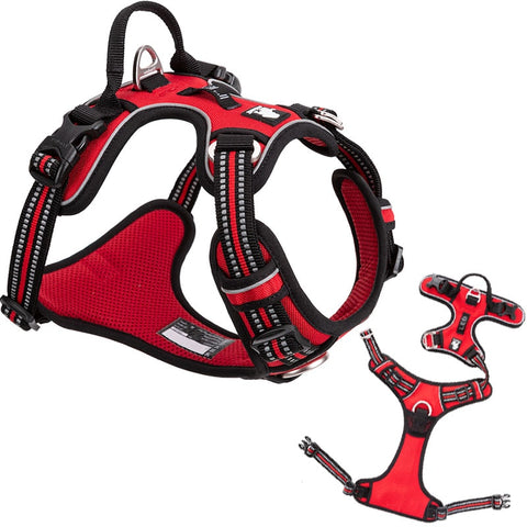 Truelove Front Nylon Dog Harness No Pull Vest Soft Adjustable Reflective Safety Harness