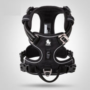 Truelove Front Nylon Dog Harness No Pull Vest Soft Adjustable Reflective Safety Harness for Dog Small Large Running Training
