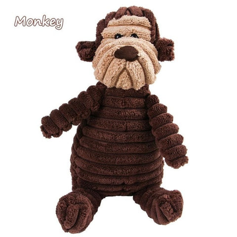 Corduroy Dog Toys for Small Large Dogs pets