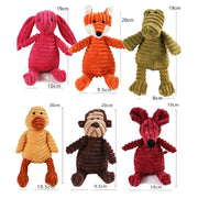 Corduroy Dog Toys for Small Large Dogs pets