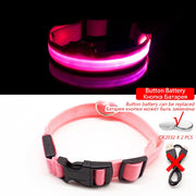 USB Charging/Battery replacement, Anti-Lost Led Collar For Dogs