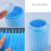 Dog Paw Cleaner Cup Soft Silicone Combs Portable Outdoor Pet towel Foot Washer.