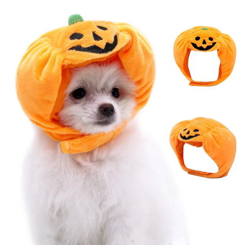 Halloween Pet Dog Cat Hat Dress Up Headdress Small Dog Cat Cosplay Costume