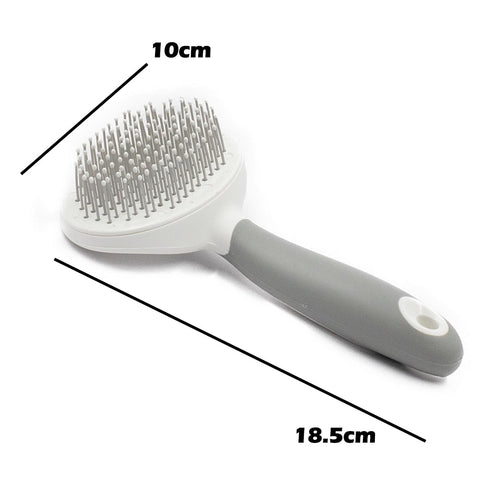 Pet Hair Comb, Hair Remover Double-sided Easy DE shedding Brush for Cat Grooming Tool