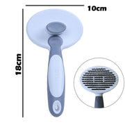 Pet Hair Comb, Hair Remover Double-sided Easy DE shedding Brush for Cat Grooming Tool