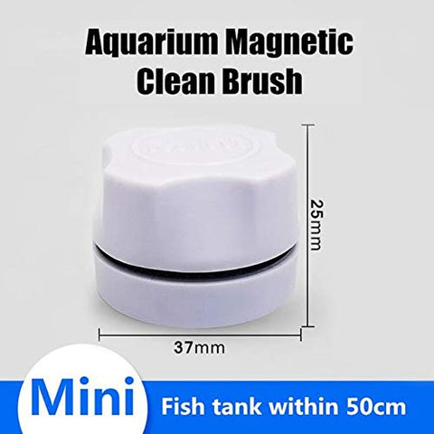 Aquarium Cleaning Magnet Fish Tank Clean Glass Scrubber Tool Double-Sided