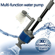 Electric Aquarium Fish Tank Water Change Pump Cleaning Tool Water Changer.