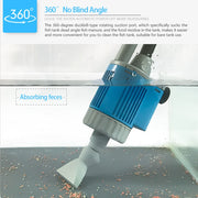 Electric Aquarium Fish Tank Water Change Pump Cleaning Tool Water Changer.