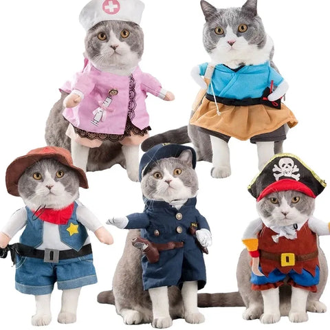 Cute Costumes Cosplay Halloween Christmas Outfits Funny Dog Accessories