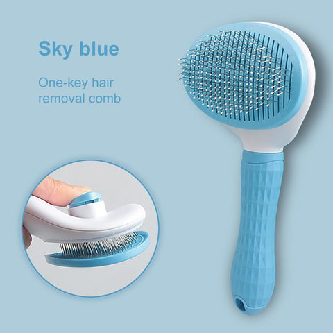 Pet Hair Remover, Grooming, Care Comb and Bath Brush