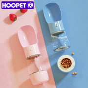 HOOPET Water Bottle Feeder Bowl Portable, Outdoor Travel