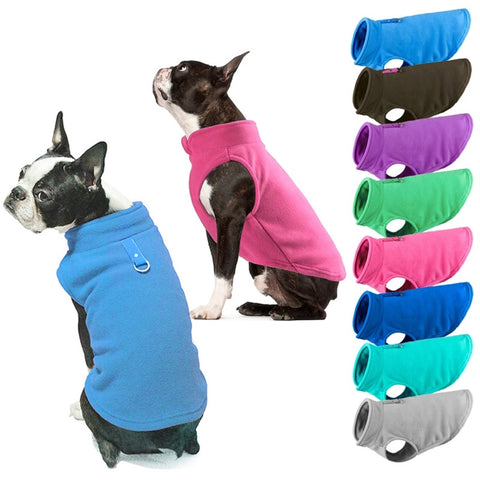 Autu1mn Winter Pet Pug Vest Clothing Jacket For Small Middle Dogs Cats Pet